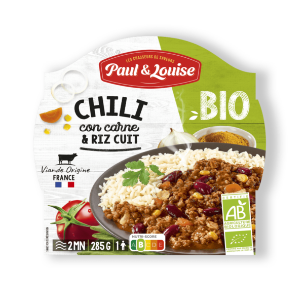 Chili Con Carne Riz Cuit Paul Louise