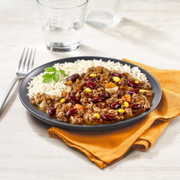 Chili Con Carne & rice Paul & Louise
