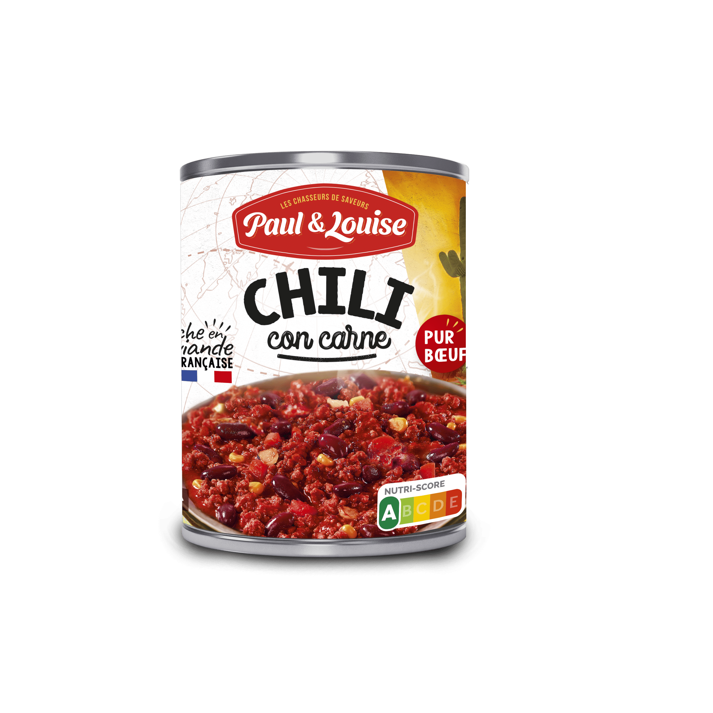 Avis et décryptage de Paul & louise - chili con carne 400g (Paul